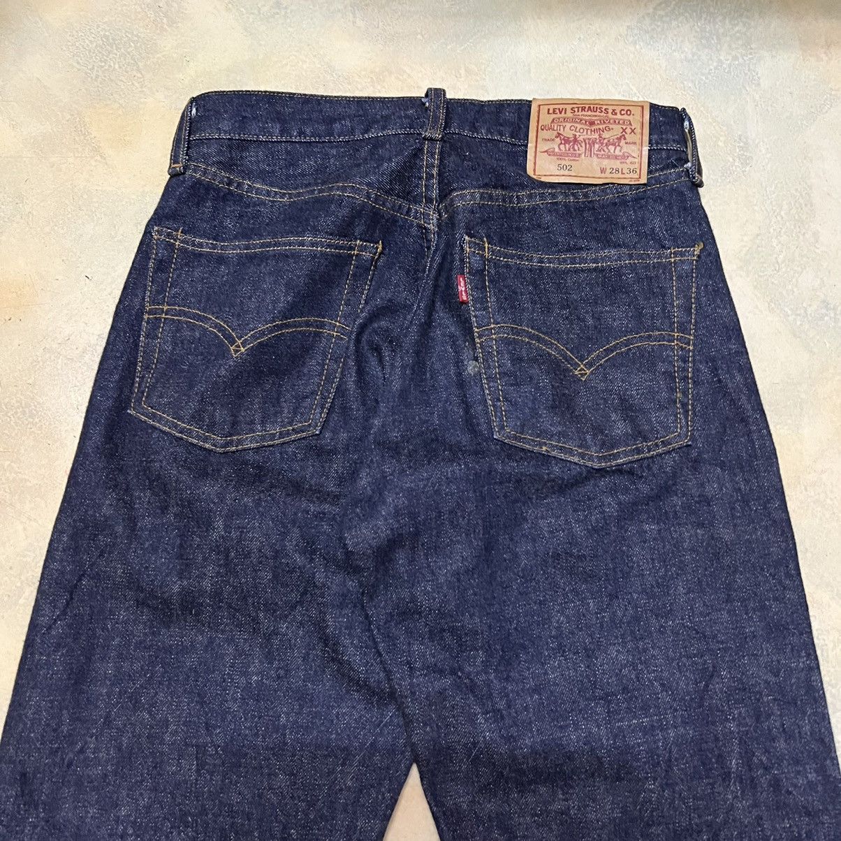 Levi's Vintage Levis 502 Selvedge Denim Jeans Size US 28 / EU 44 - 5 Thumbnail