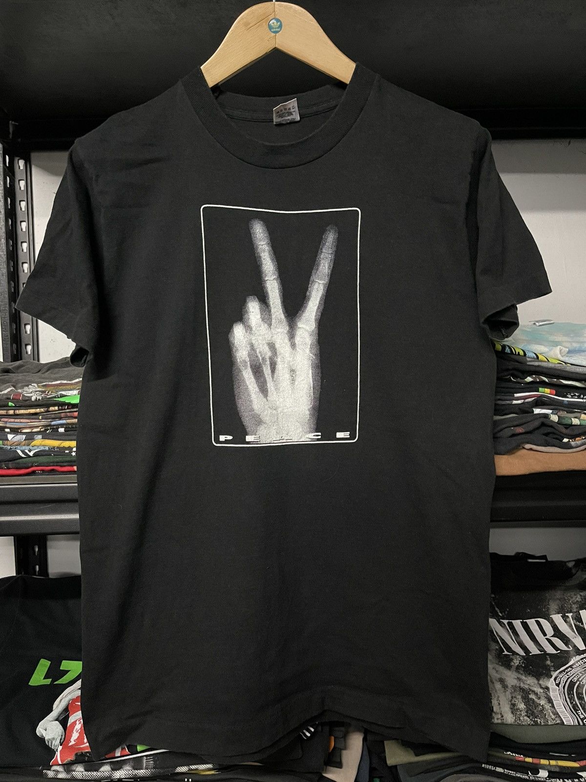 Vintage 90s Art Peace Single Stitches Tees