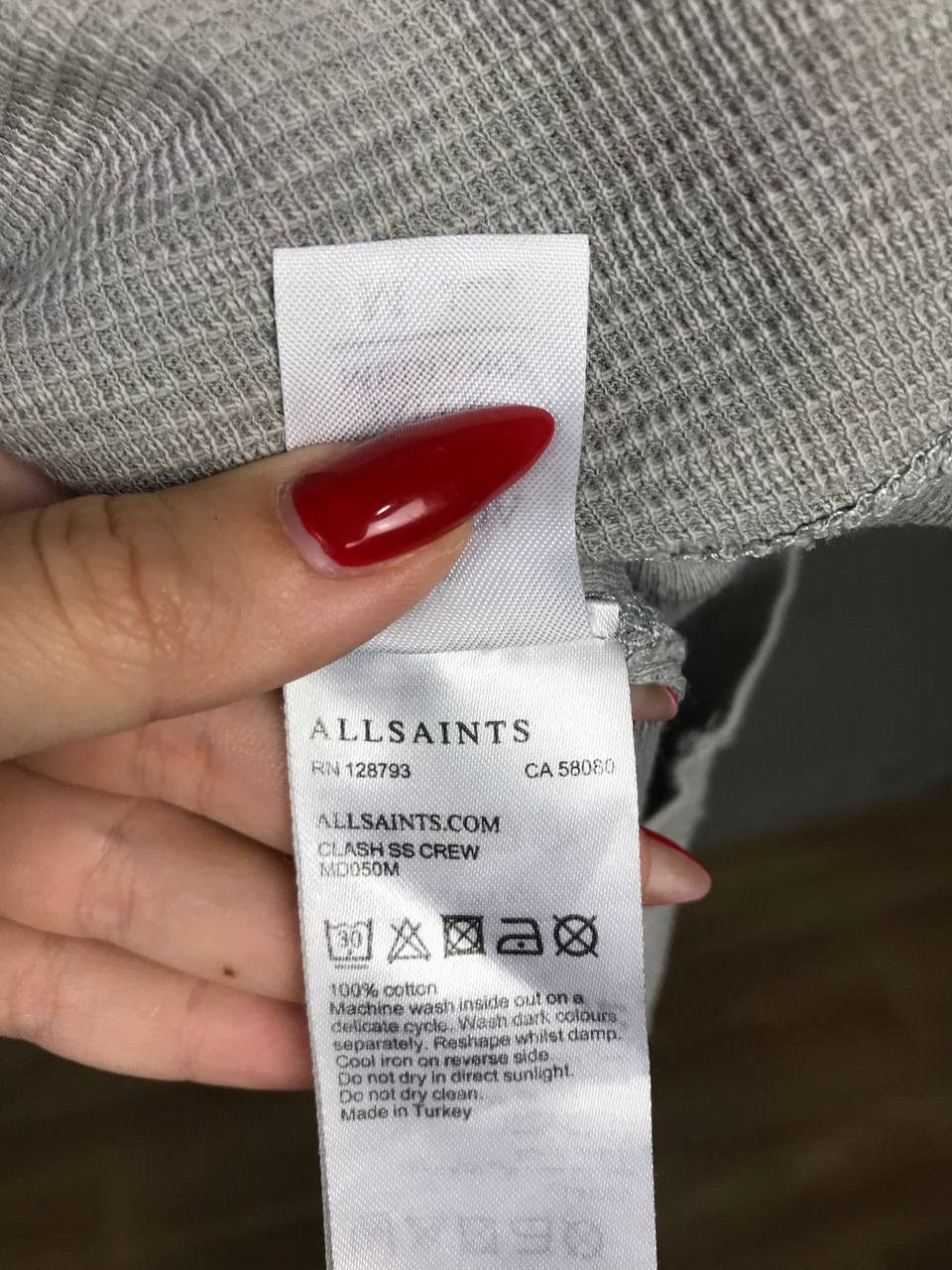 Allsaints Allsaints luxury streetwear tee Size US M / EU 48-50 / 2 - 6 Thumbnail