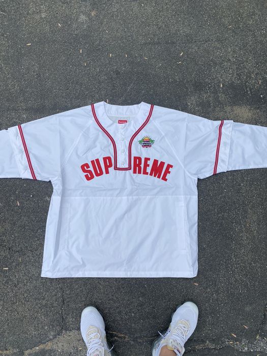 Supreme Don't Hate Baseball Jersey Red