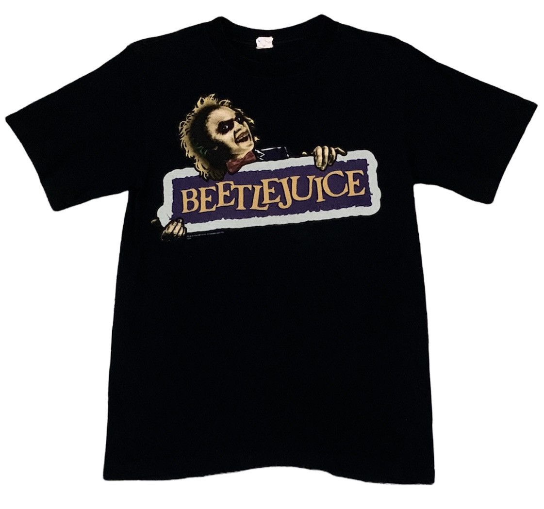 T-shirt Beetlejuice 100% Coton - Taille 2XL - Noir - Comme Neuf