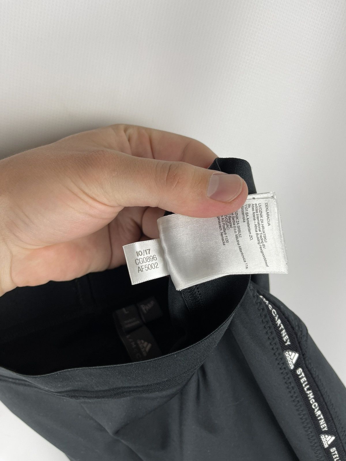 Adidas × Stella McCartney Adidas x Stella McCartney Parley sport leggings stripes Size 34" / US 12 / IT 48 - 9 Thumbnail
