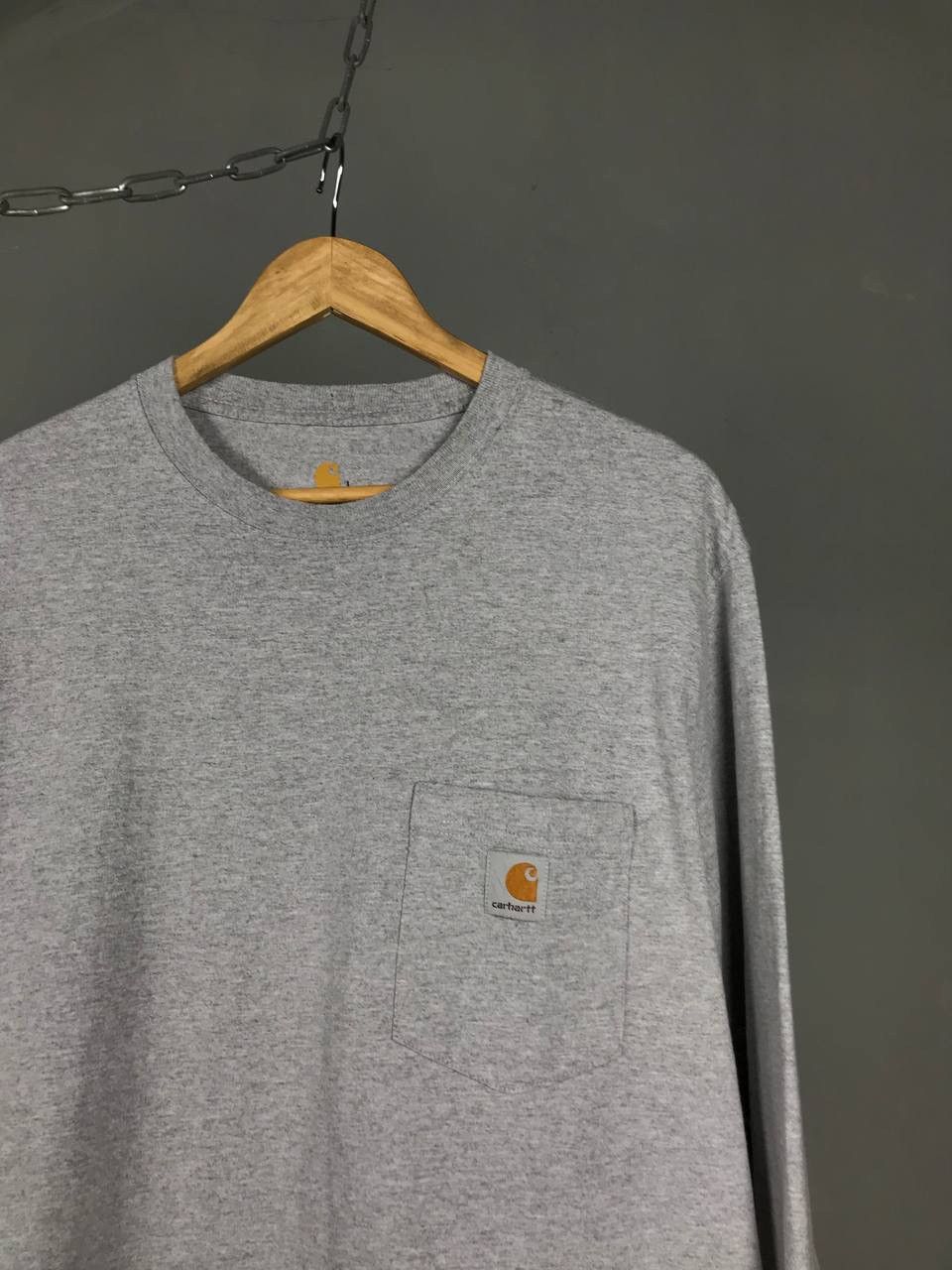 Carhartt Carhartt streetwear vintage patch gray longsleeve Size US L / EU 52-54 / 3 - 2 Thumbnail