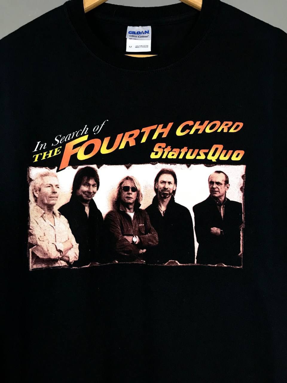 Band Tees Status Quo 2007 vintage rock band tour tee Size US M / EU 48-50 / 2 - 3 Thumbnail