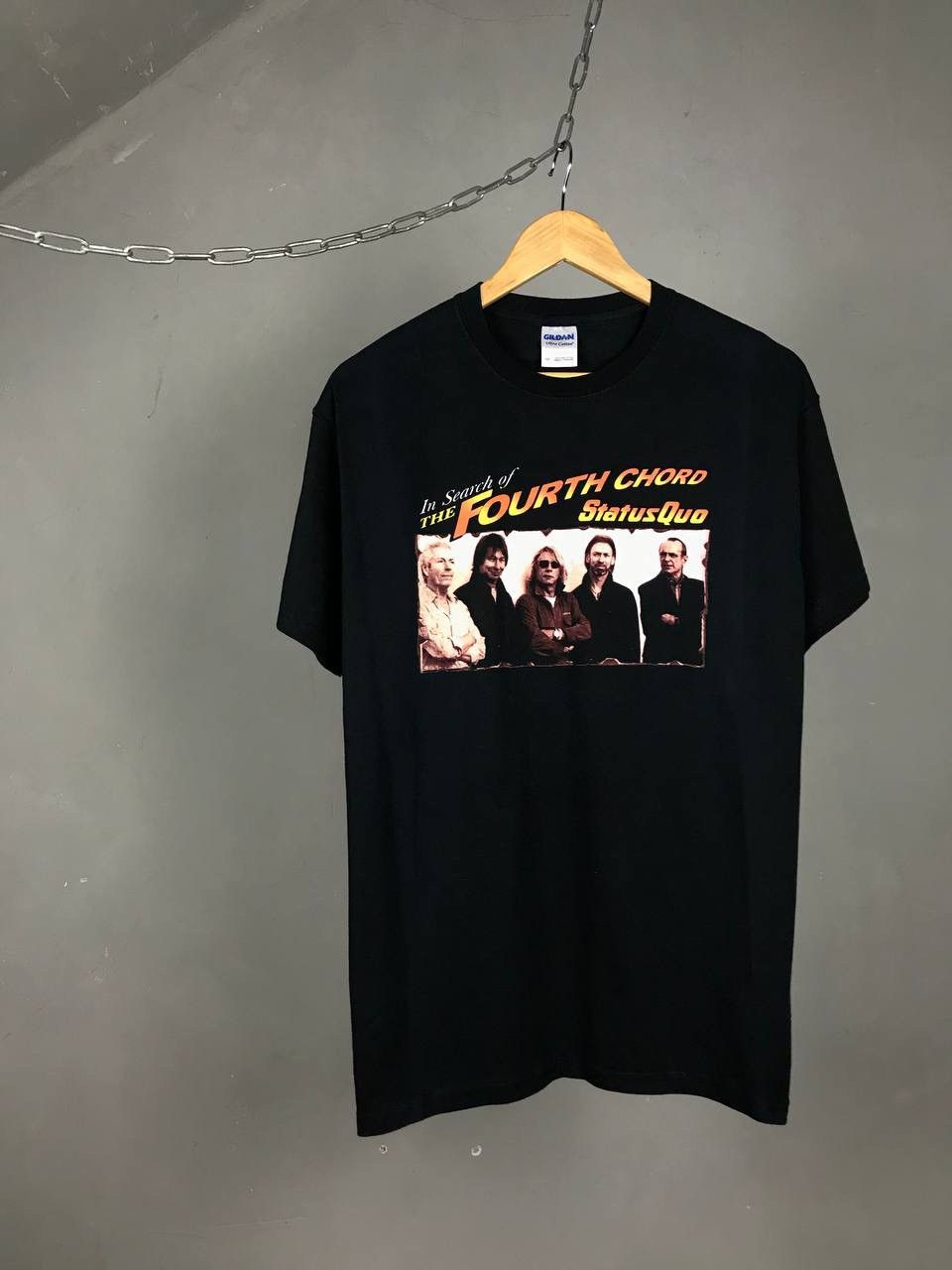 Band Tees Status Quo 2007 vintage rock band tour tee Size US M / EU 48-50 / 2 - 1 Thumbnail