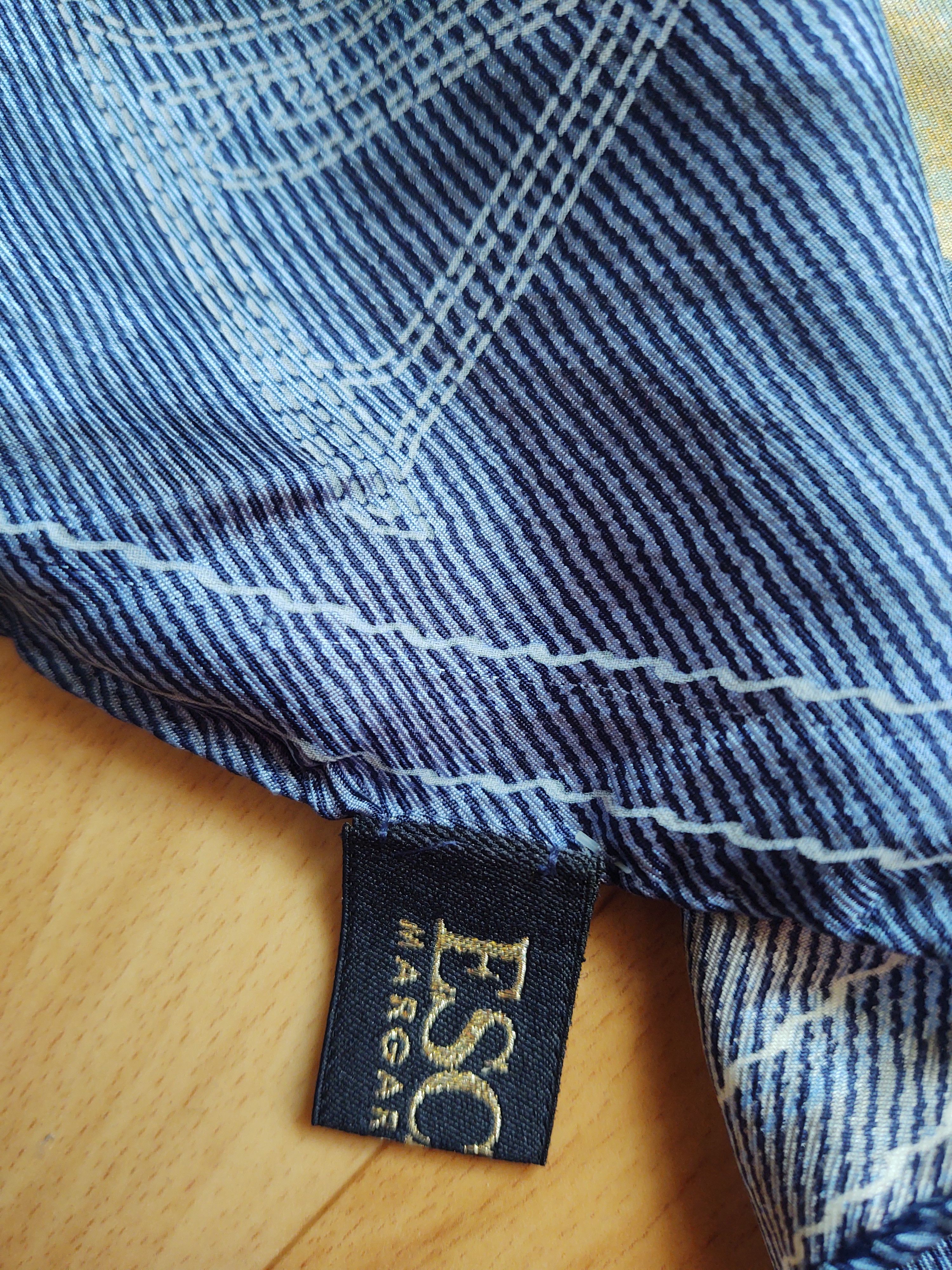 Escada Vintage silk scarf nature print brand ESCADA horses print 🐎 Size ONE SIZE - 6 Thumbnail