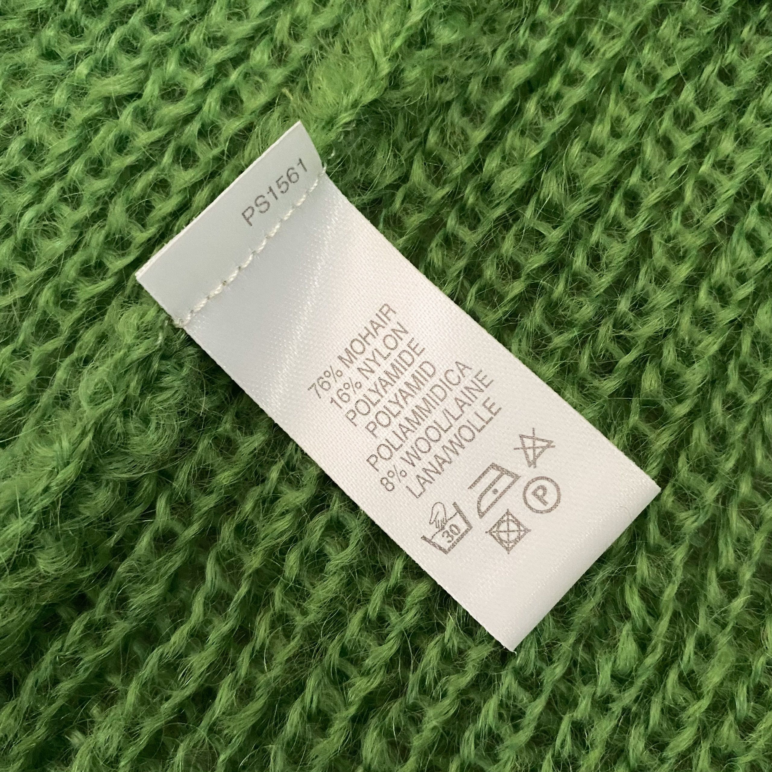 Japanese Brand × Vintage Mohair vintage Japanese Hand Knit Sweater Size US L / EU 52-54 / 3 - 7 Thumbnail