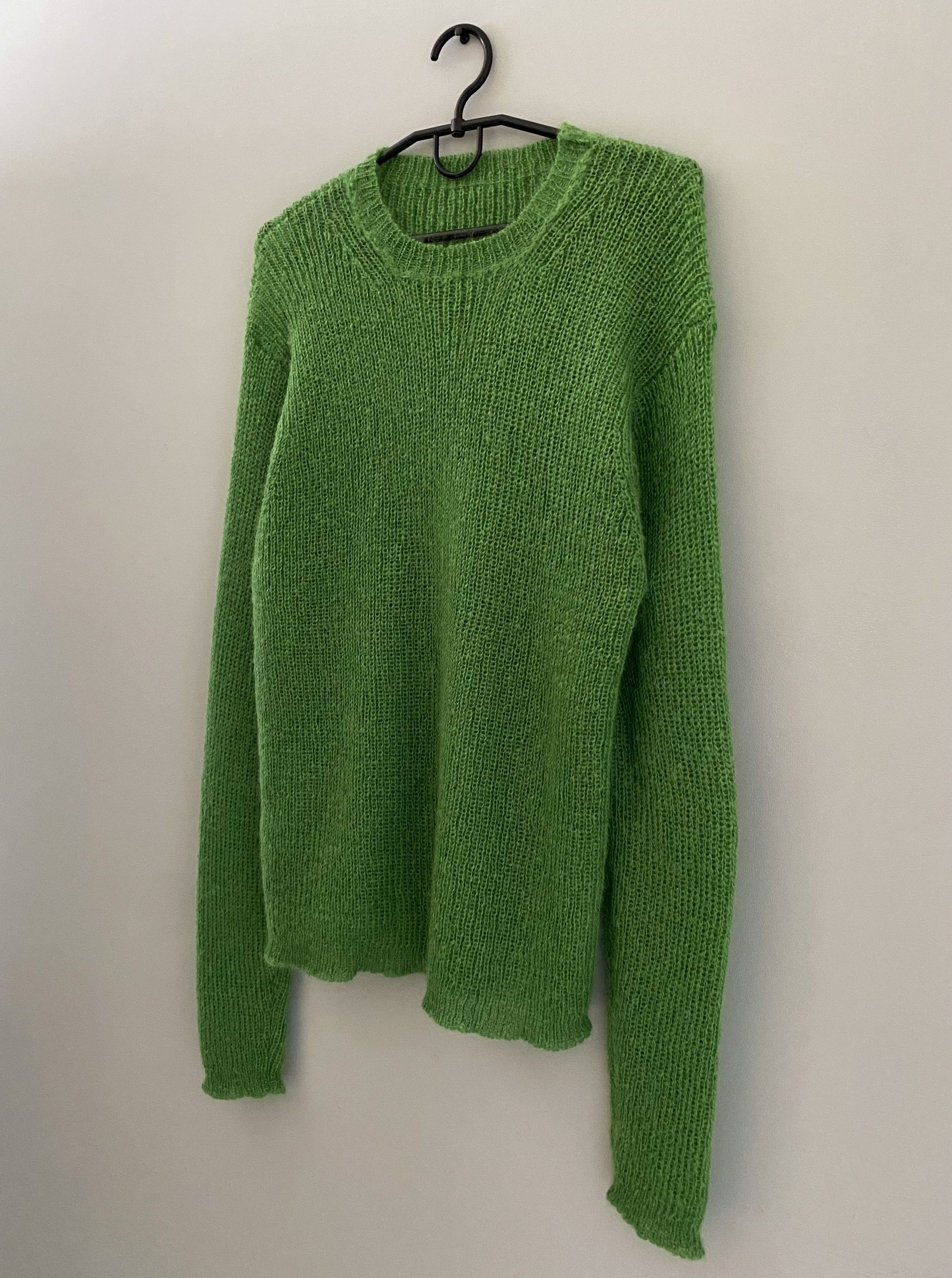 Japanese Brand × Vintage Mohair vintage Japanese Hand Knit Sweater Size US L / EU 52-54 / 3 - 1 Thumbnail