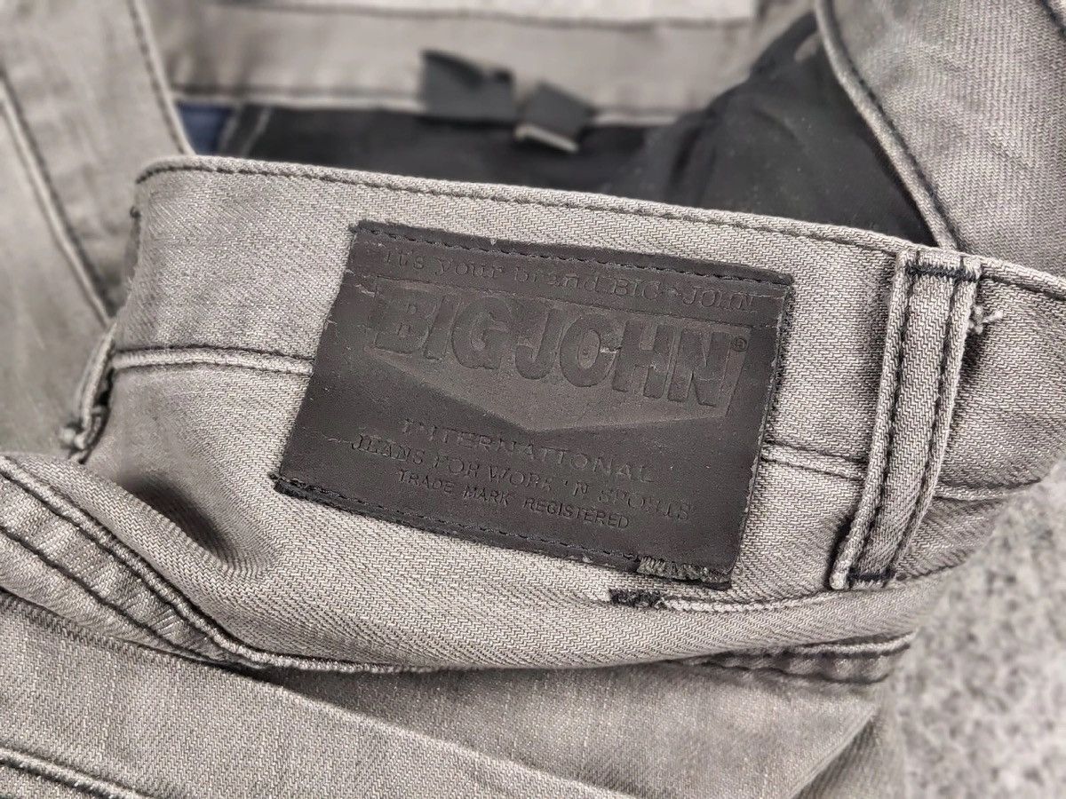 Big John Big John Vintage Japan Gray Faded Denim Jeans Size US 32 / EU 48 - 17 Thumbnail