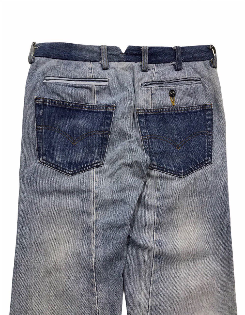 Japanese Brand SS06 Mosslight Reworked Denim Size US 30 / EU 46 - 3 Thumbnail