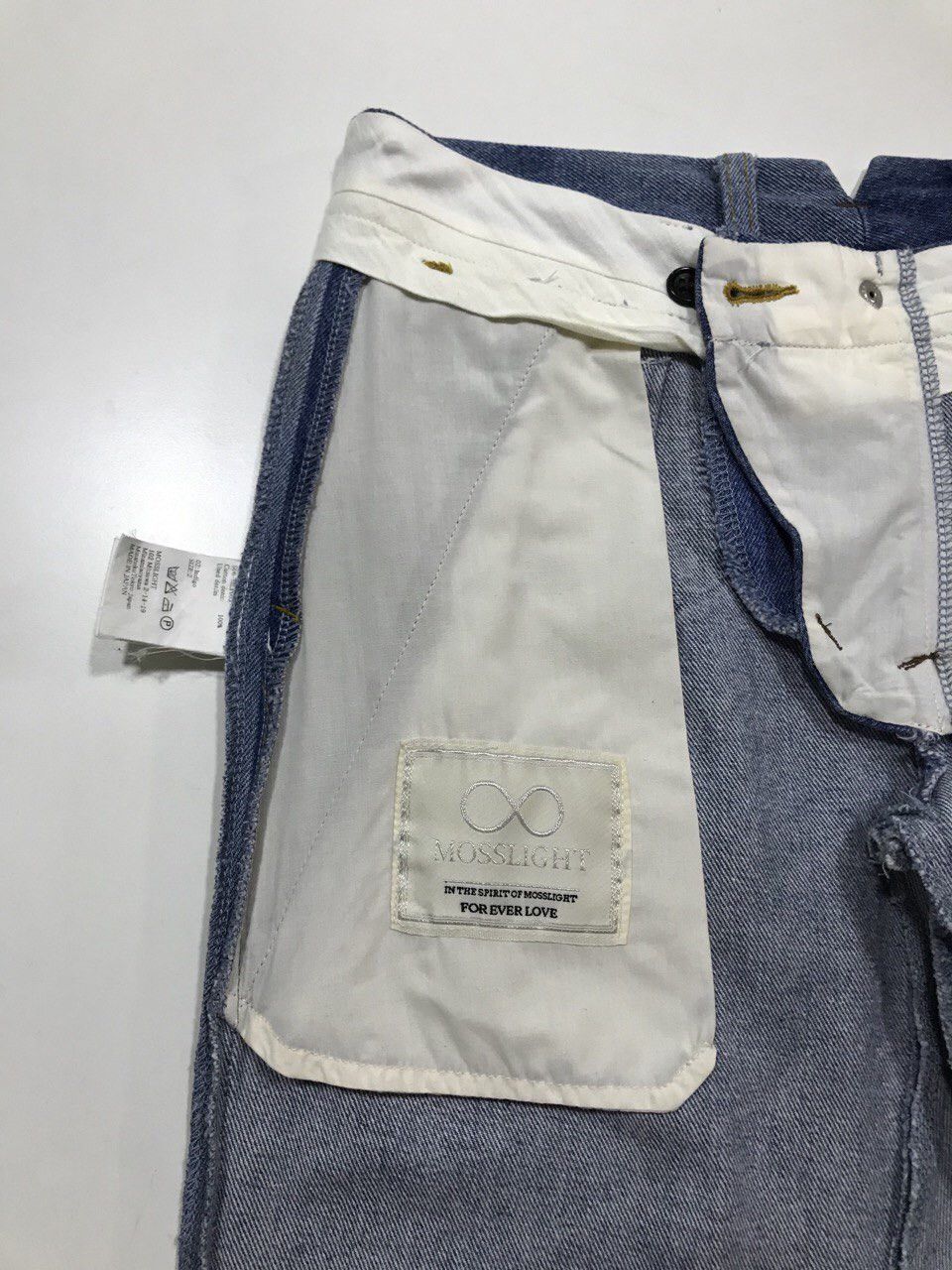 Japanese Brand SS06 Mosslight Reworked Denim Size US 30 / EU 46 - 5 Thumbnail