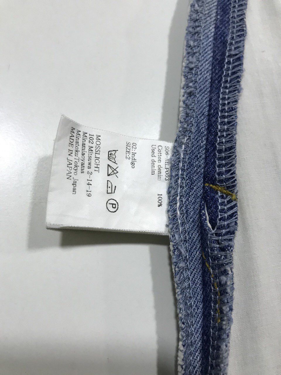 Japanese Brand SS06 Mosslight Reworked Denim Size US 30 / EU 46 - 6 Thumbnail
