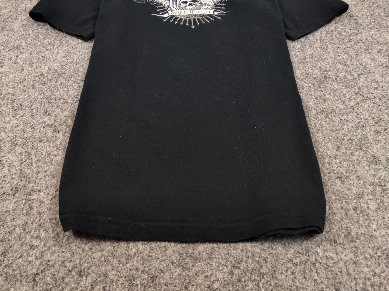Vintage Viking Skull Vintage T - Shirt Born In Hell Europe 2006 Tee Size US M / EU 48-50 / 2 - 9 Thumbnail