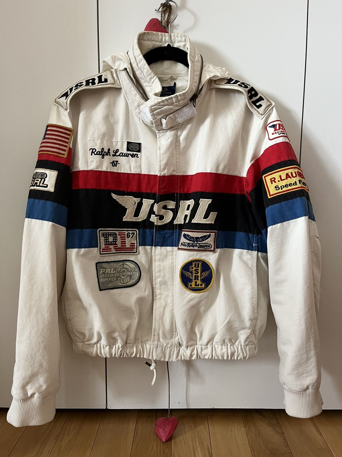 Canvas sales racing jacket