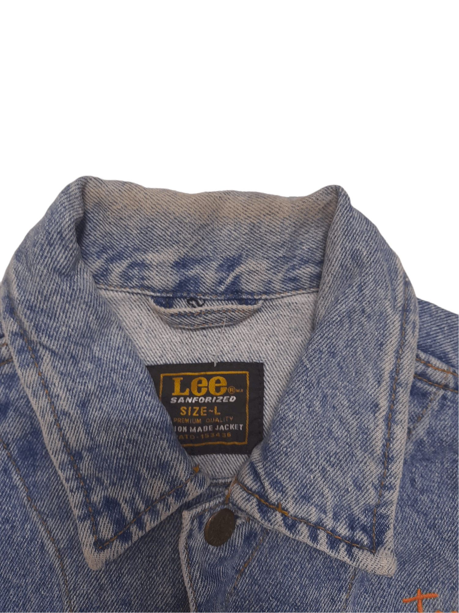 Band Tees × Lee 90s LEE Riders X Toad The Wet Sprocket Denim Jacket (E63) Size US M / EU 48-50 / 2 - 4 Thumbnail