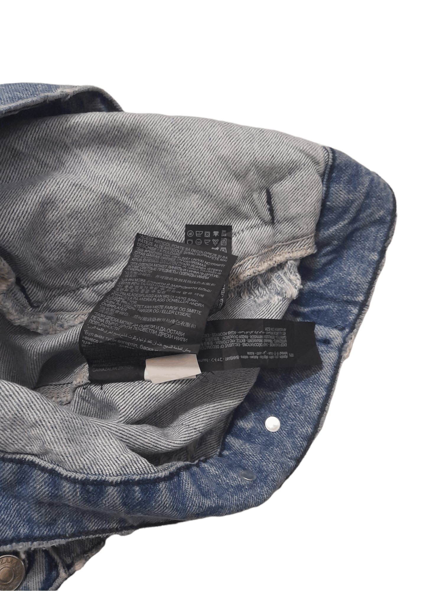 Zara Zara Distressed Denim Jacket (E64) Size US M / EU 48-50 / 2 - 11 Thumbnail