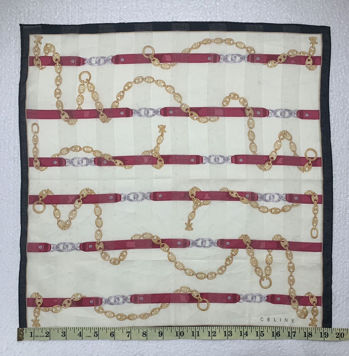 Celine Celine Handkerchief/Neckerchief/Bandana Size ONE SIZE - 7 Thumbnail