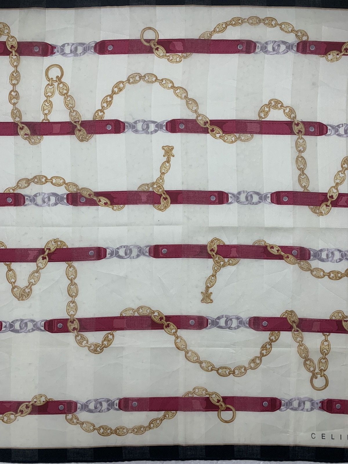 Celine Celine Handkerchief/Neckerchief/Bandana Size ONE SIZE - 4 Thumbnail