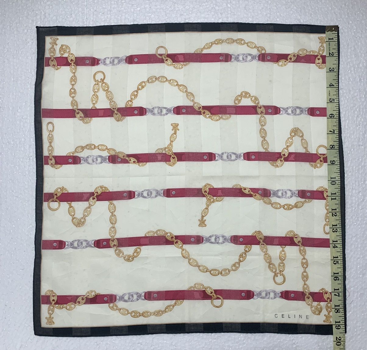 Celine Celine Handkerchief/Neckerchief/Bandana Size ONE SIZE - 8 Thumbnail
