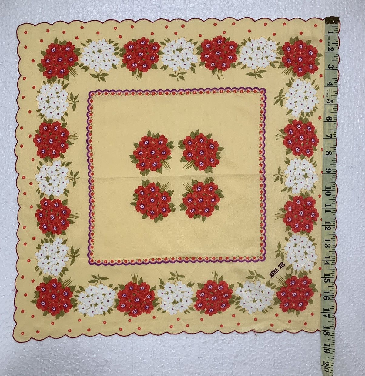 Anna Sui Vintage Anna Sui Handkerchief /Neckerchief /Bandana Size ONE SIZE - 7 Thumbnail