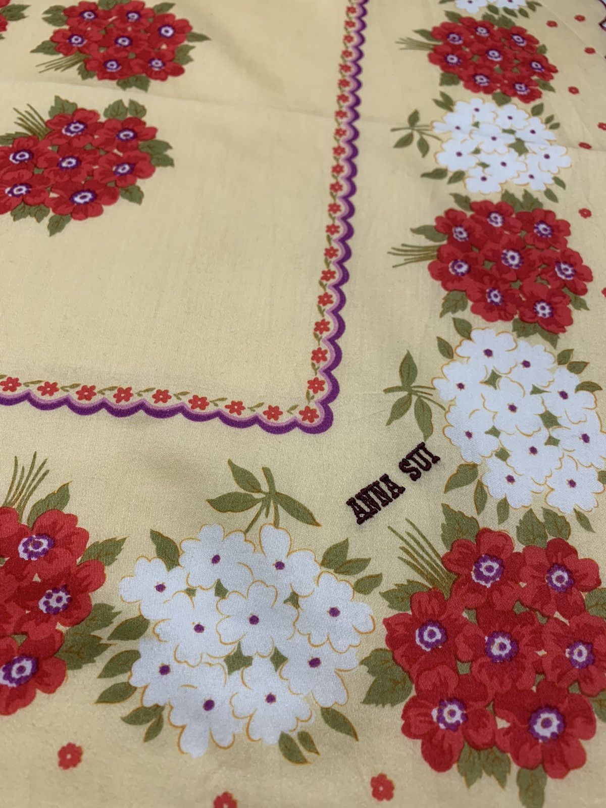 Anna Sui Vintage Anna Sui Handkerchief /Neckerchief /Bandana Size ONE SIZE - 2 Thumbnail