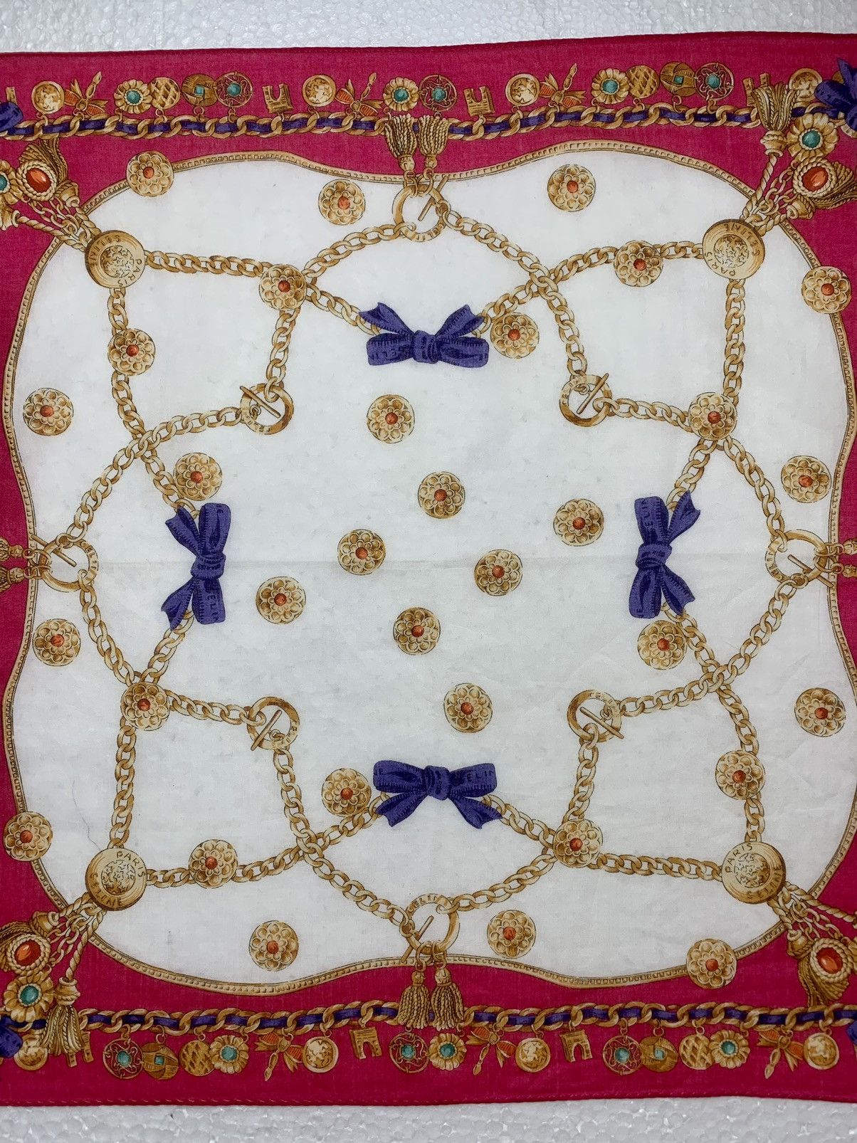 Celine Celine Paris Luxury Handkerchief Pocketsquare Size ONE SIZE - 4 Thumbnail