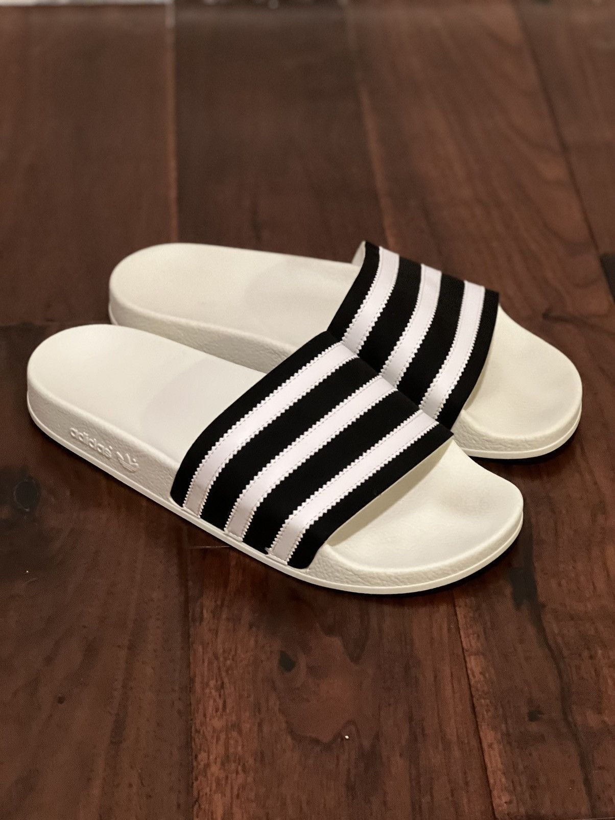 Adidas RARE Adidas Slides Fear of God Jerry Lorenzo bd7592 Grailed