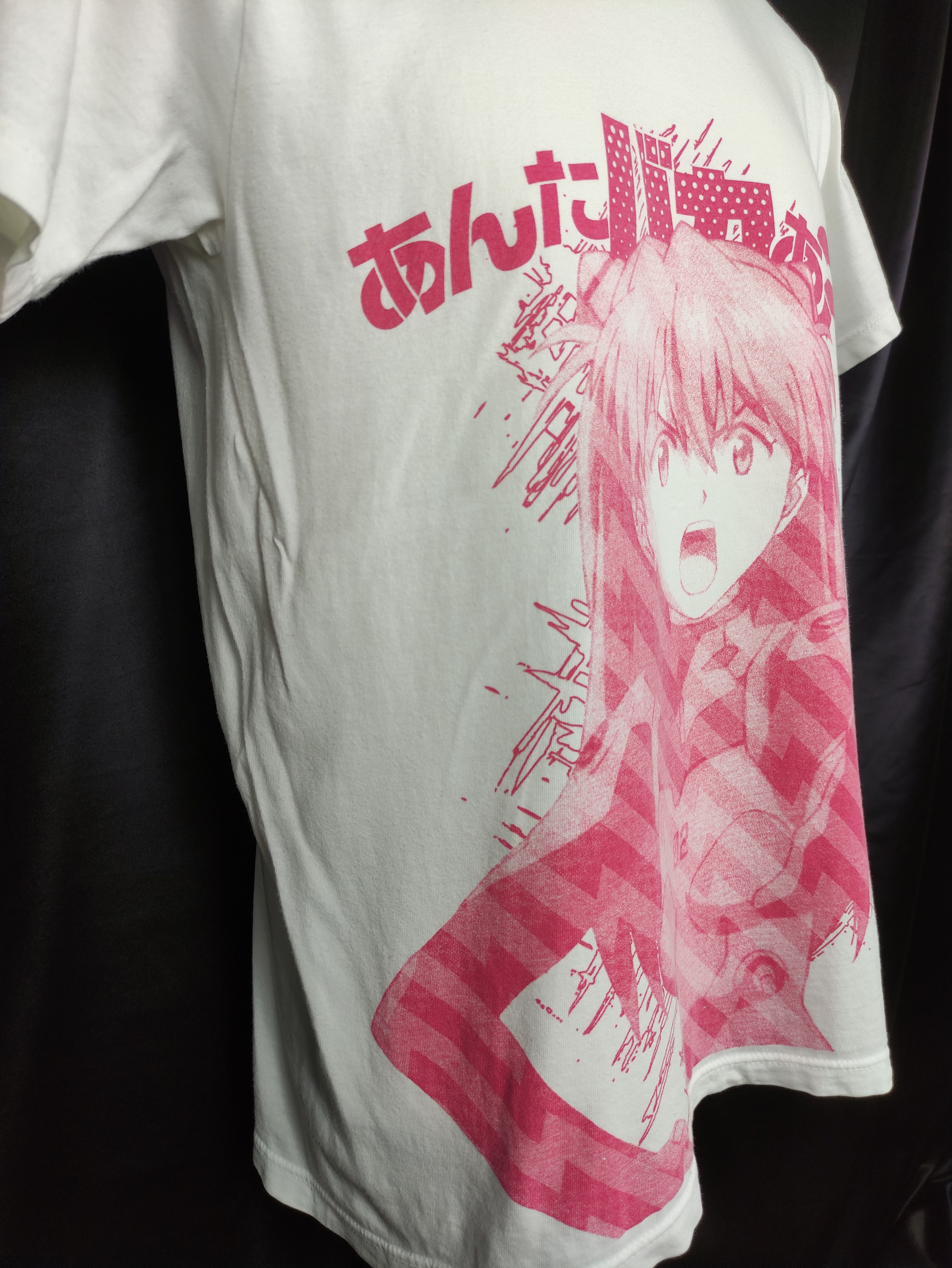 Anime × Cartoon Network × Japanese Brand Evangelion Asuka Langley Japanese Anime Shirt Size US M / EU 48-50 / 2 - 6 Thumbnail