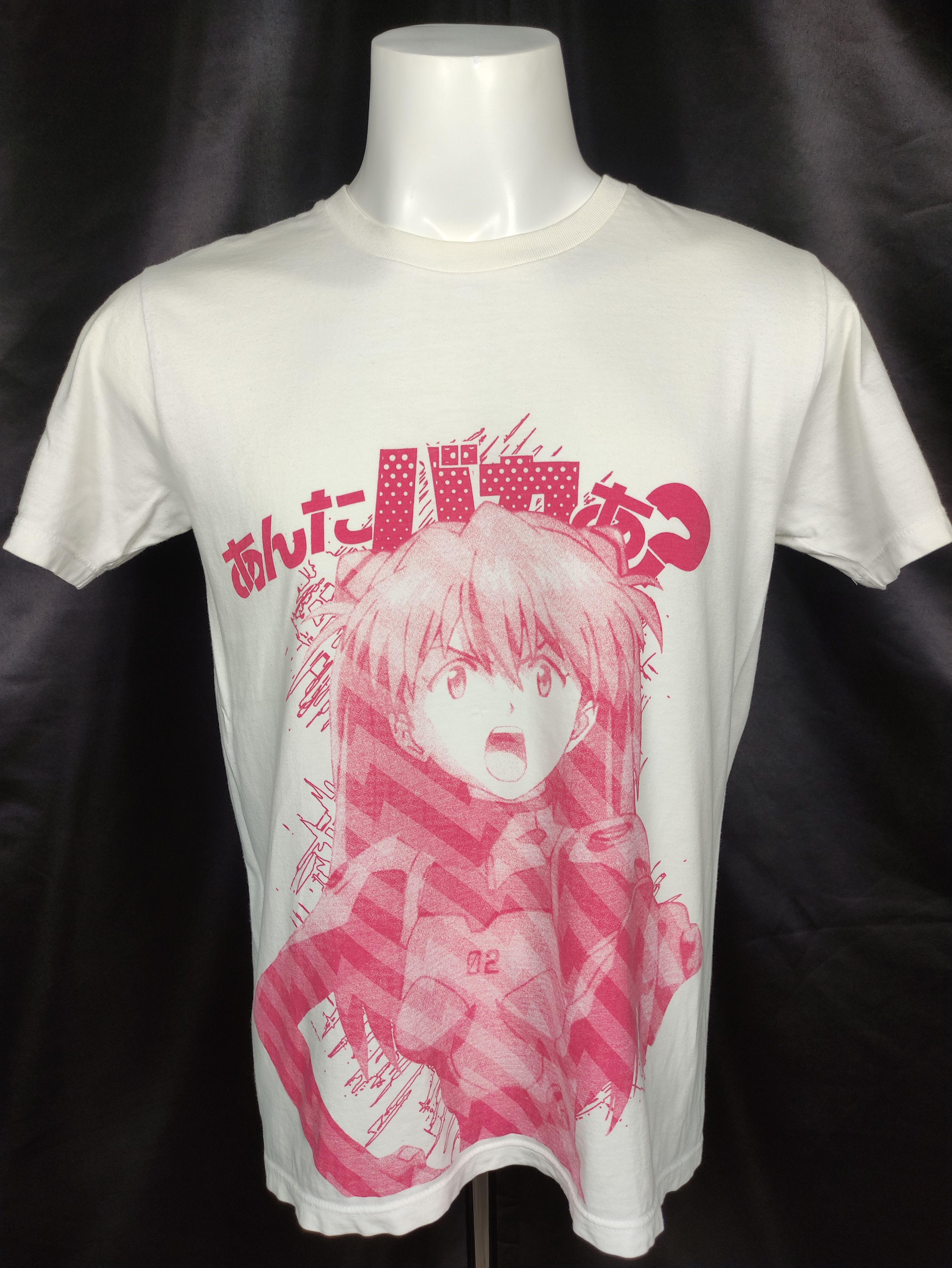 Anime × Cartoon Network × Japanese Brand Evangelion Asuka Langley Japanese Anime Shirt Size US M / EU 48-50 / 2 - 1 Thumbnail