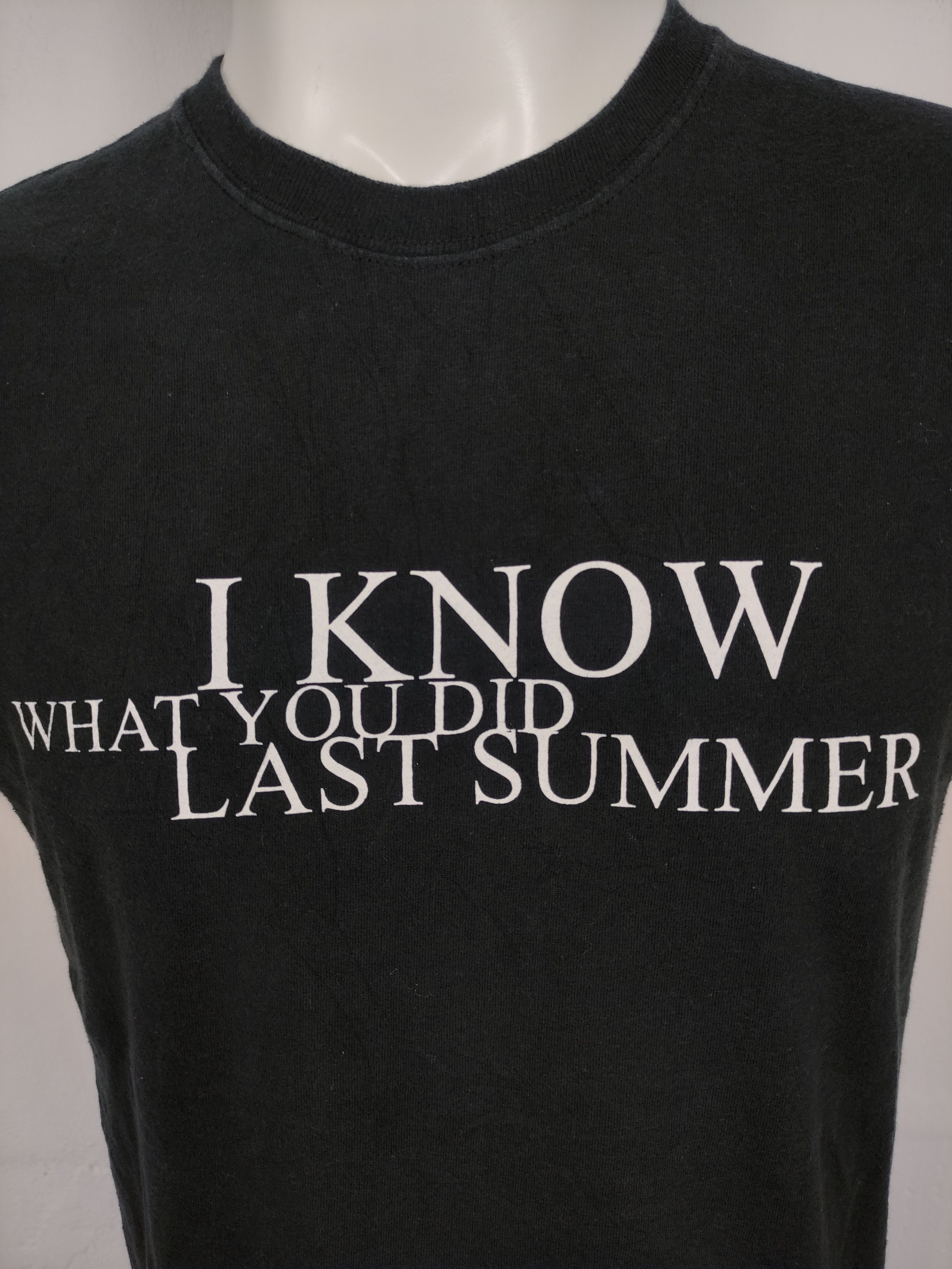 Vintage Vintage 00s I Know What You Did Last Summer Movie Shirt Size US S / EU 44-46 / 1 - 2 Thumbnail