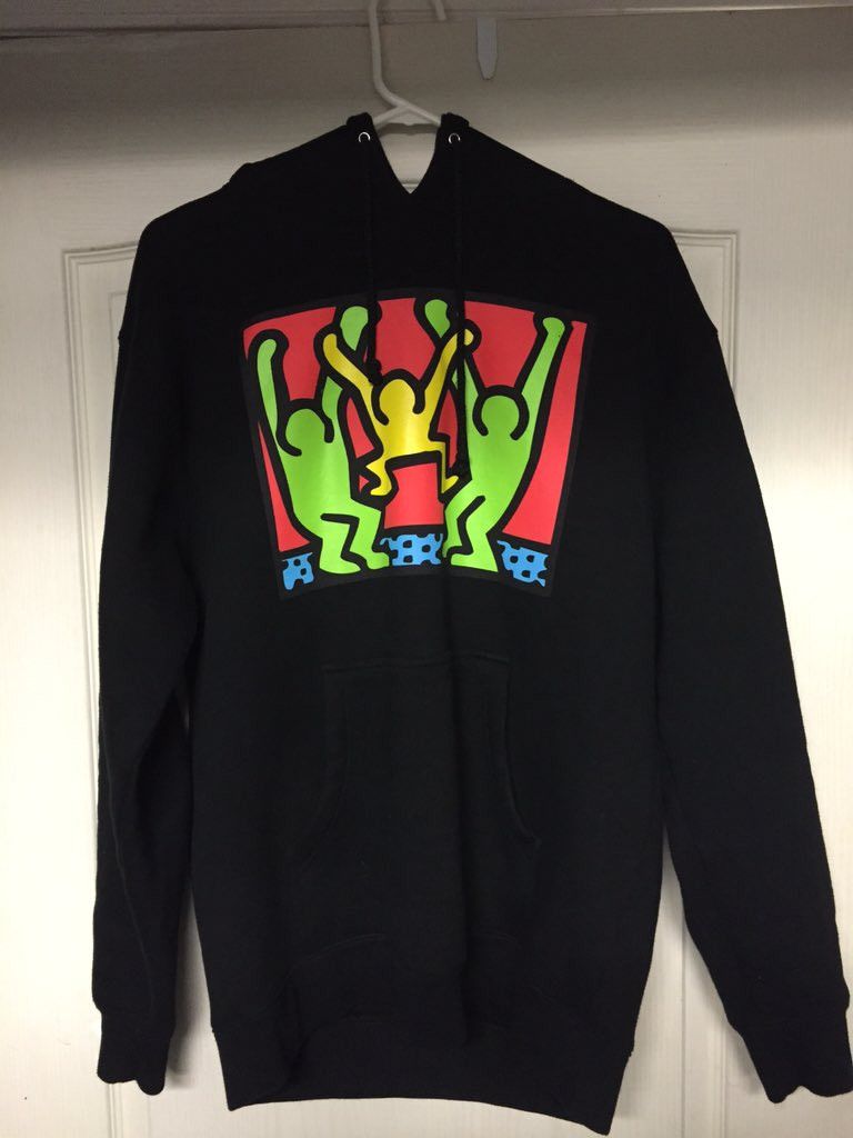 Obey Keith Haring Friends Hoodie Grailed