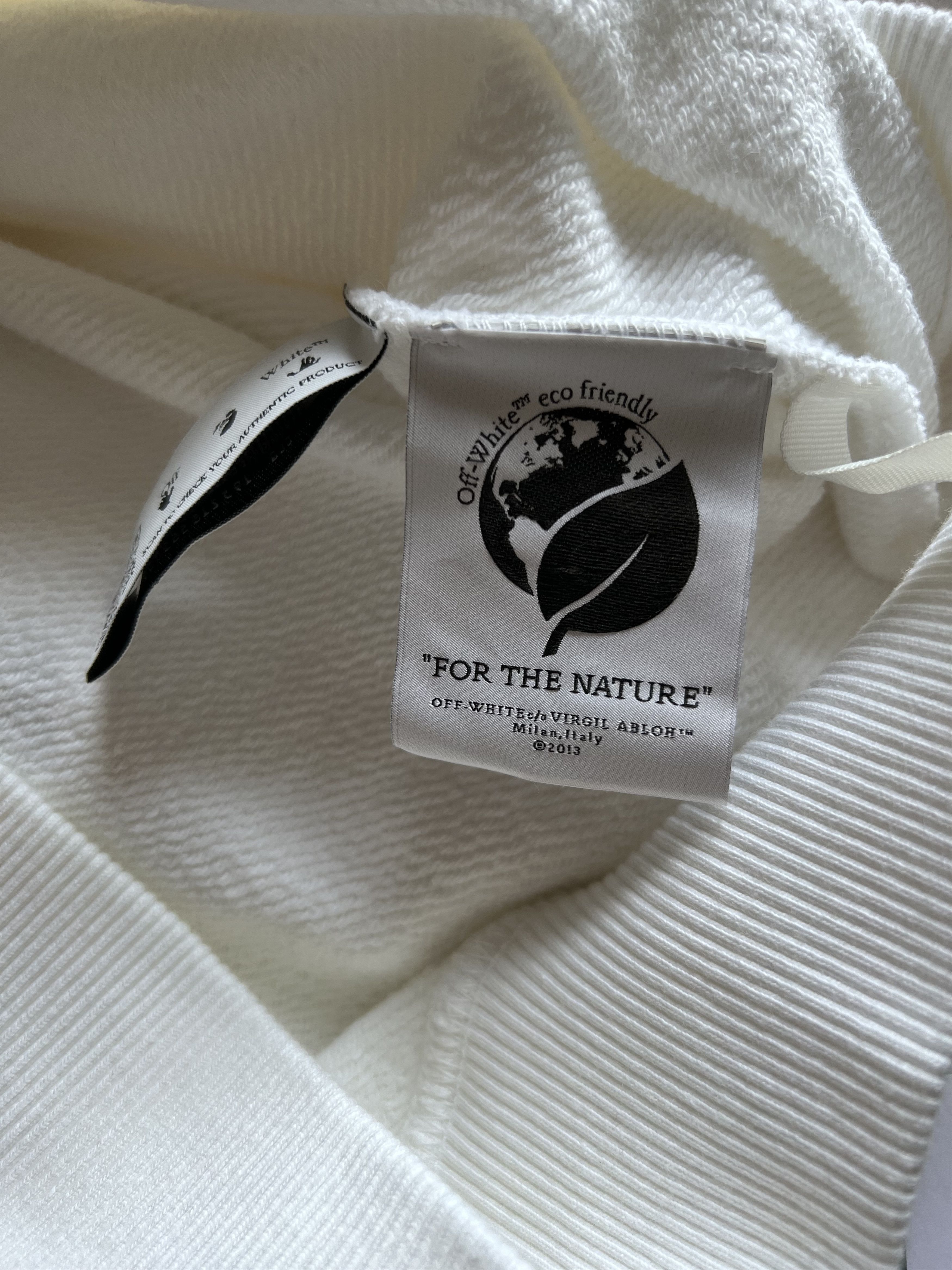 Off-White Off White Tree Arrow Crewneck Sweatshirt White Size US M / EU 48-50 / 2 - 7 Thumbnail