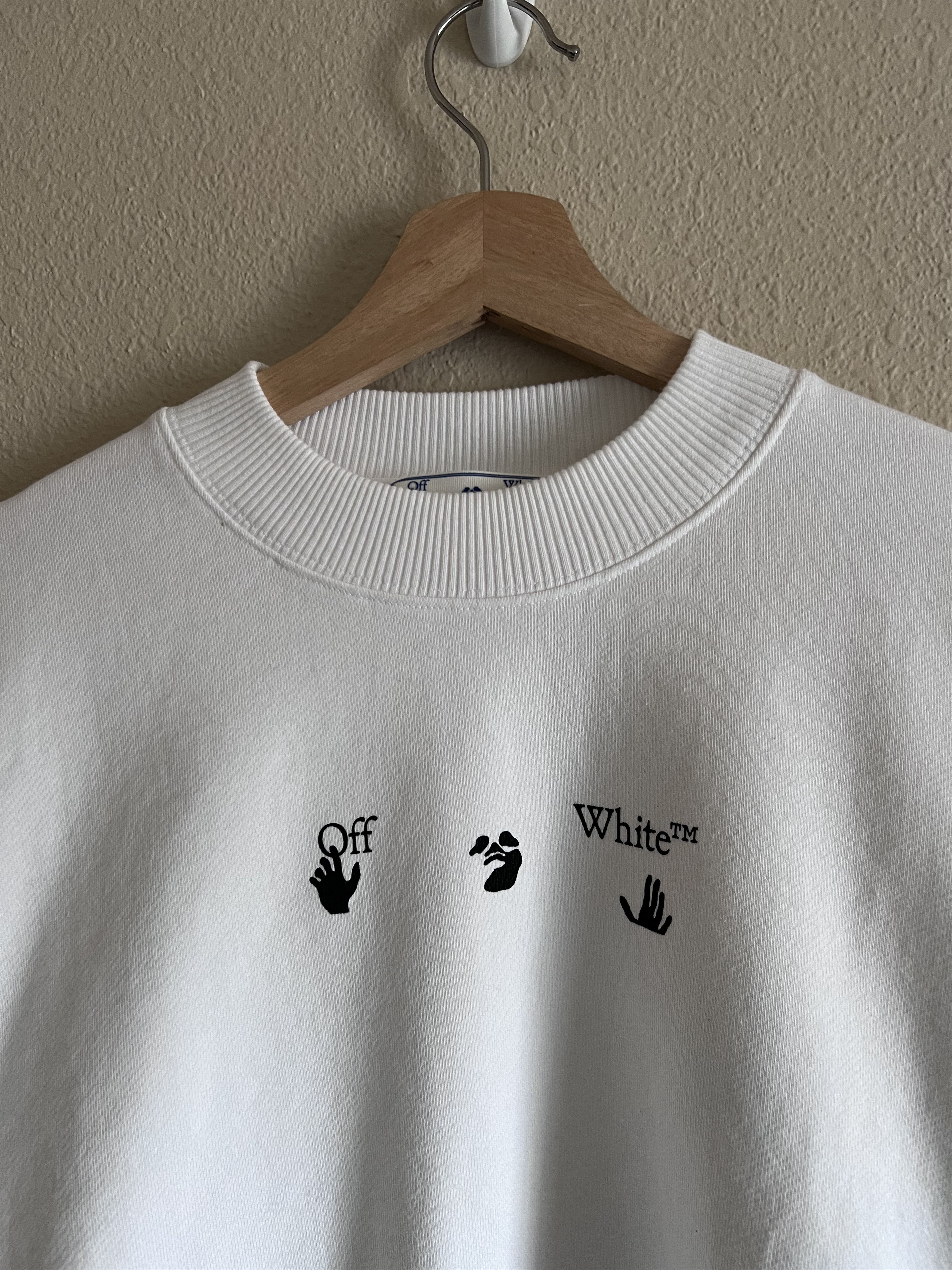 Off-White Off White Tree Arrow Crewneck Sweatshirt White Size US M / EU 48-50 / 2 - 5 Thumbnail