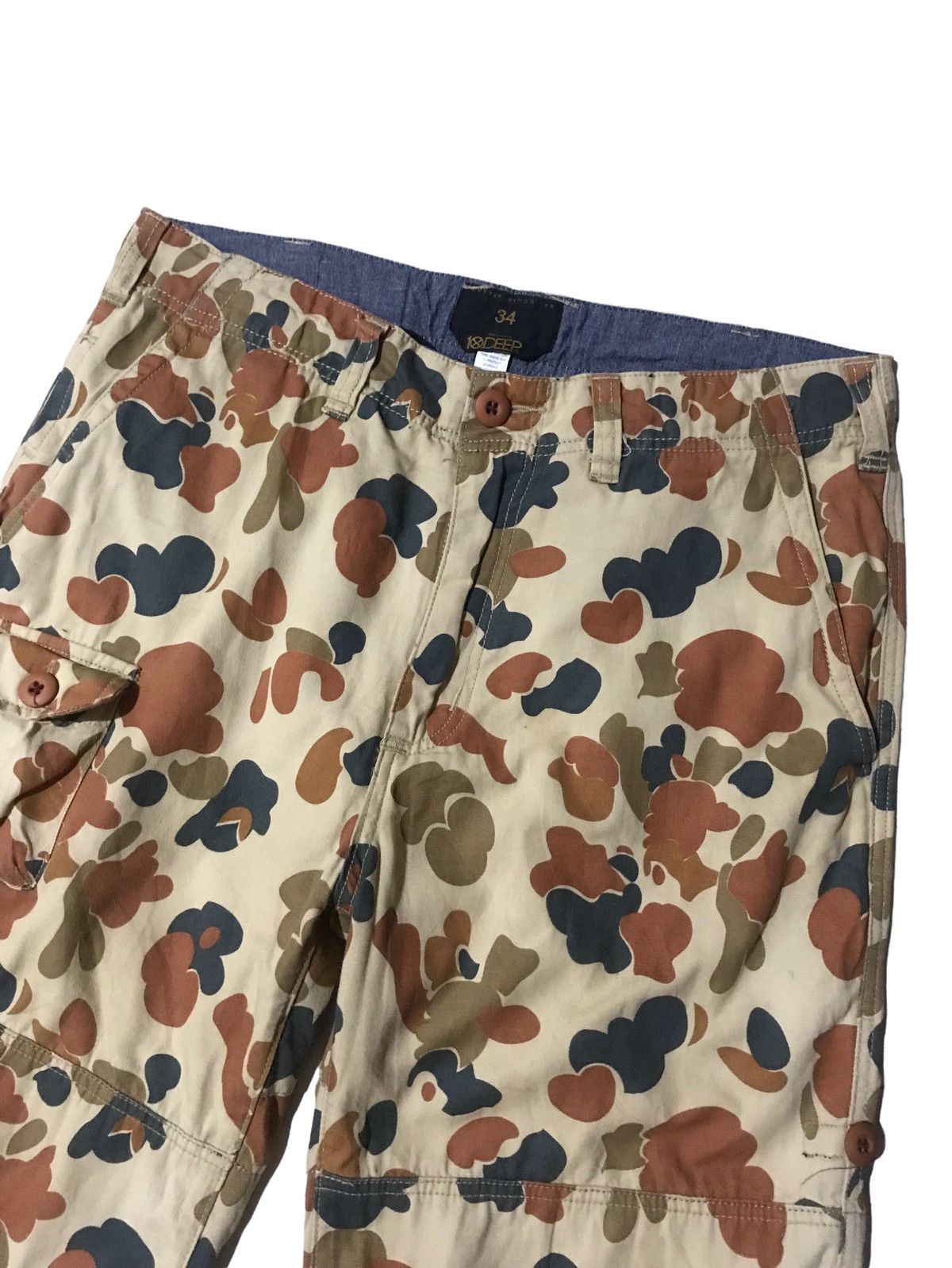 Japanese Brand Vtg Japanese Better Duck Camo Short Pant Size US 34 / EU 50 - 4 Thumbnail