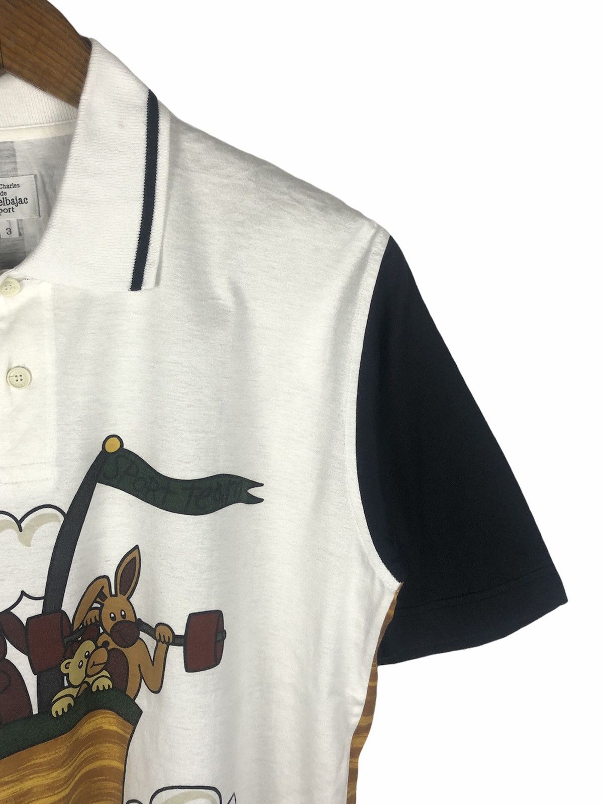 Jean Charles De Castelbajac Vintage Castelbajac Sport Polo Tee Size US L / EU 52-54 / 3 - 6 Thumbnail