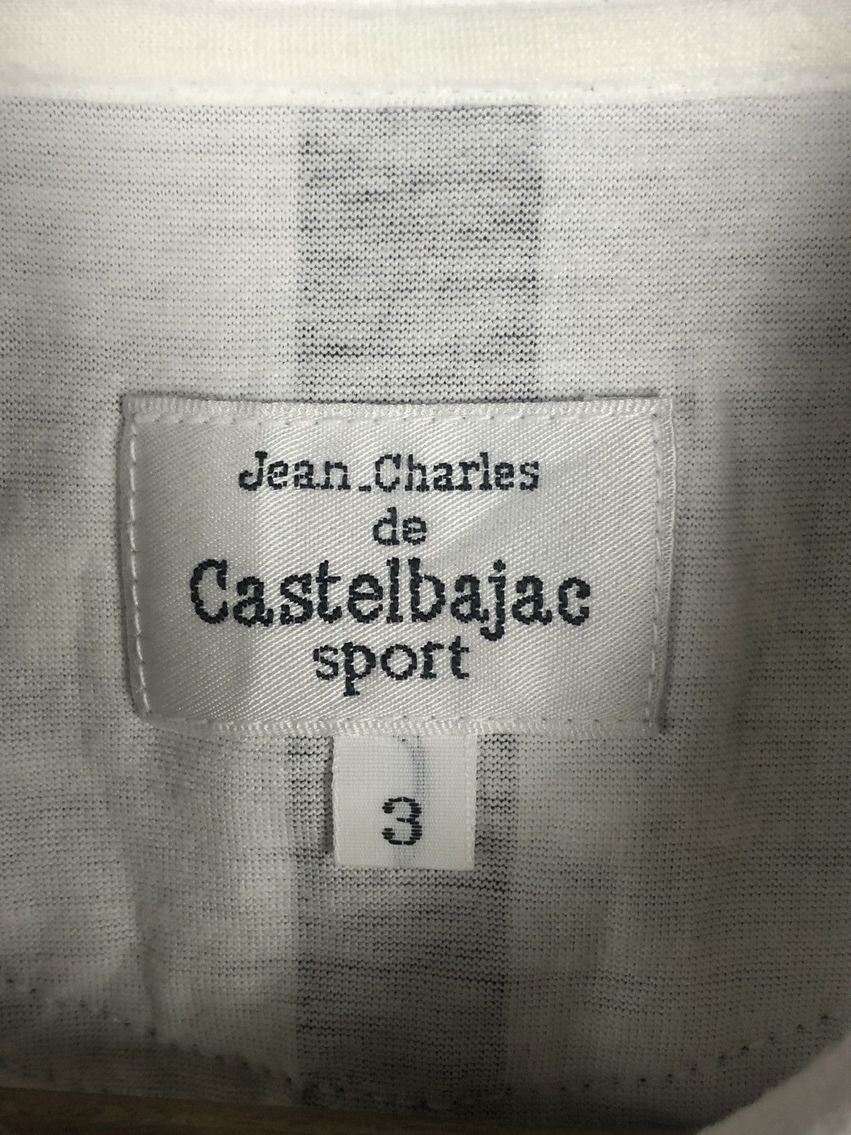 Jean Charles De Castelbajac Vintage Castelbajac Sport Polo Tee Size US L / EU 52-54 / 3 - 9 Thumbnail