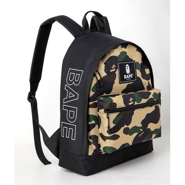 Bape Bape backpack camo book bag set Grailed