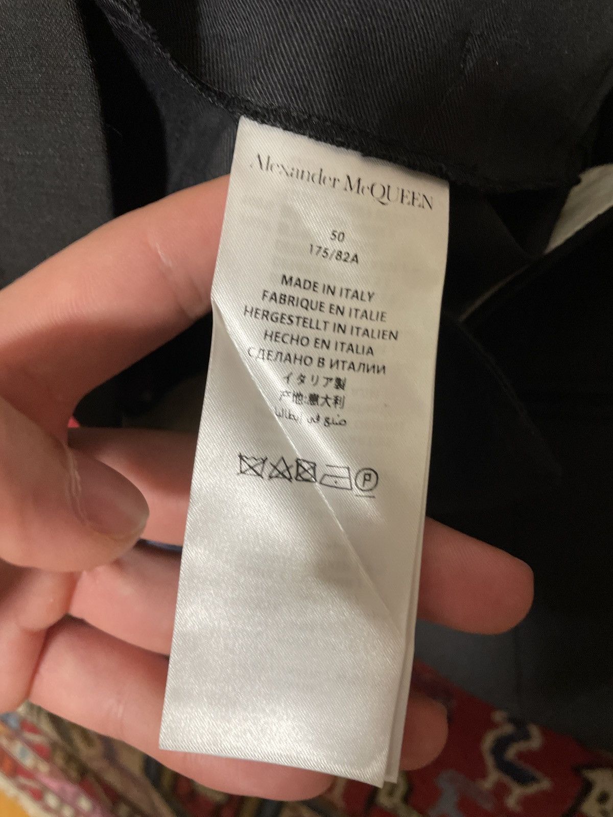 Alexander McQueen Alexander Mcqueen Wool Pants Size 50R - 5 Thumbnail