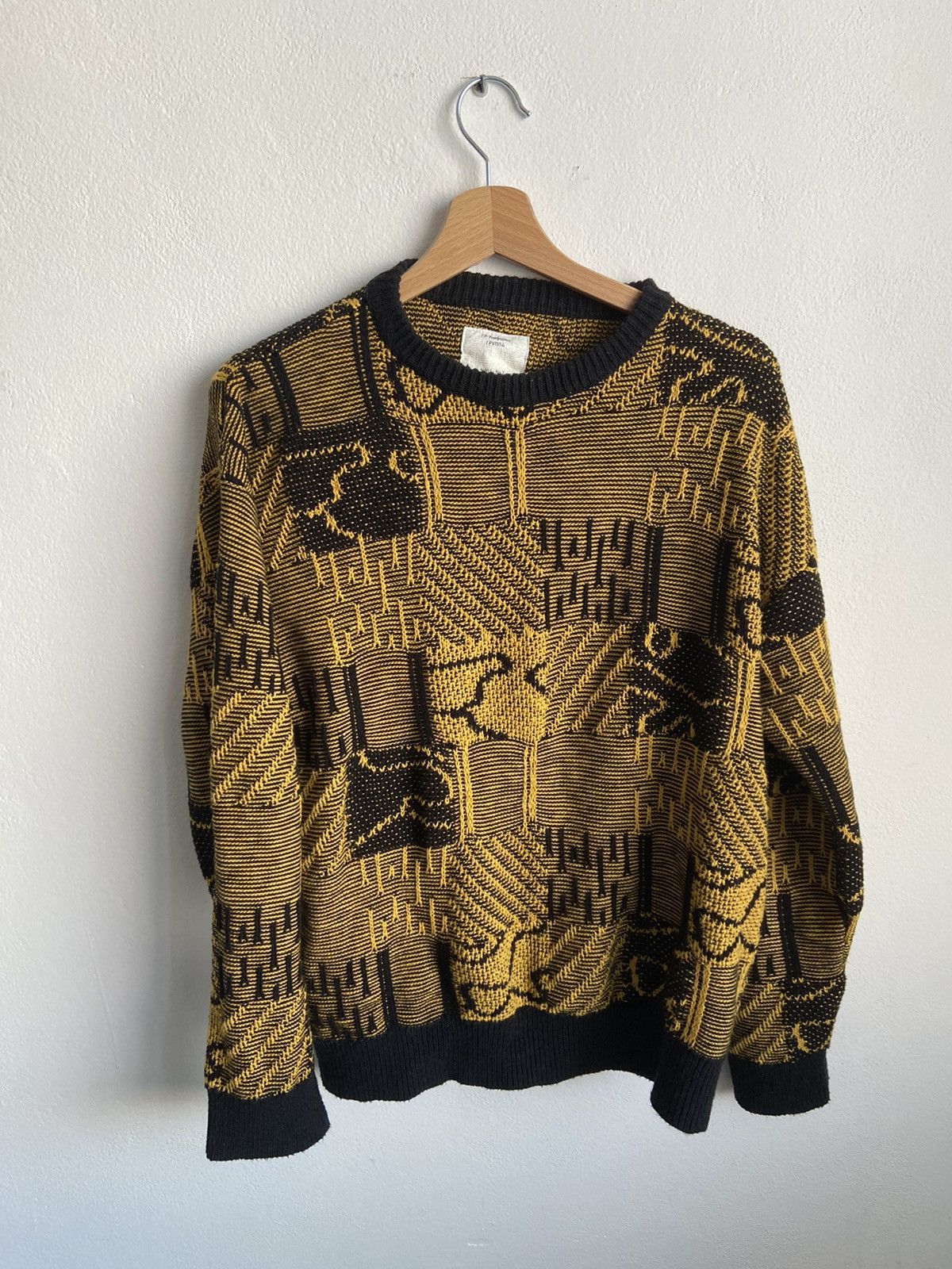 トップス GOSHA RUBCHINSKIY 18AW Knit ГОША РУБЧИНСКИЙ – NAVY KNITWEAR GOSHA RUBCHINSKIY