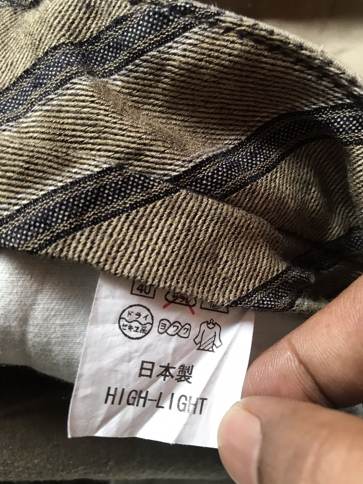 Vintage 💥Japanese designer H.Light & Sons Baggy Pant Size US 33 - 11 Thumbnail
