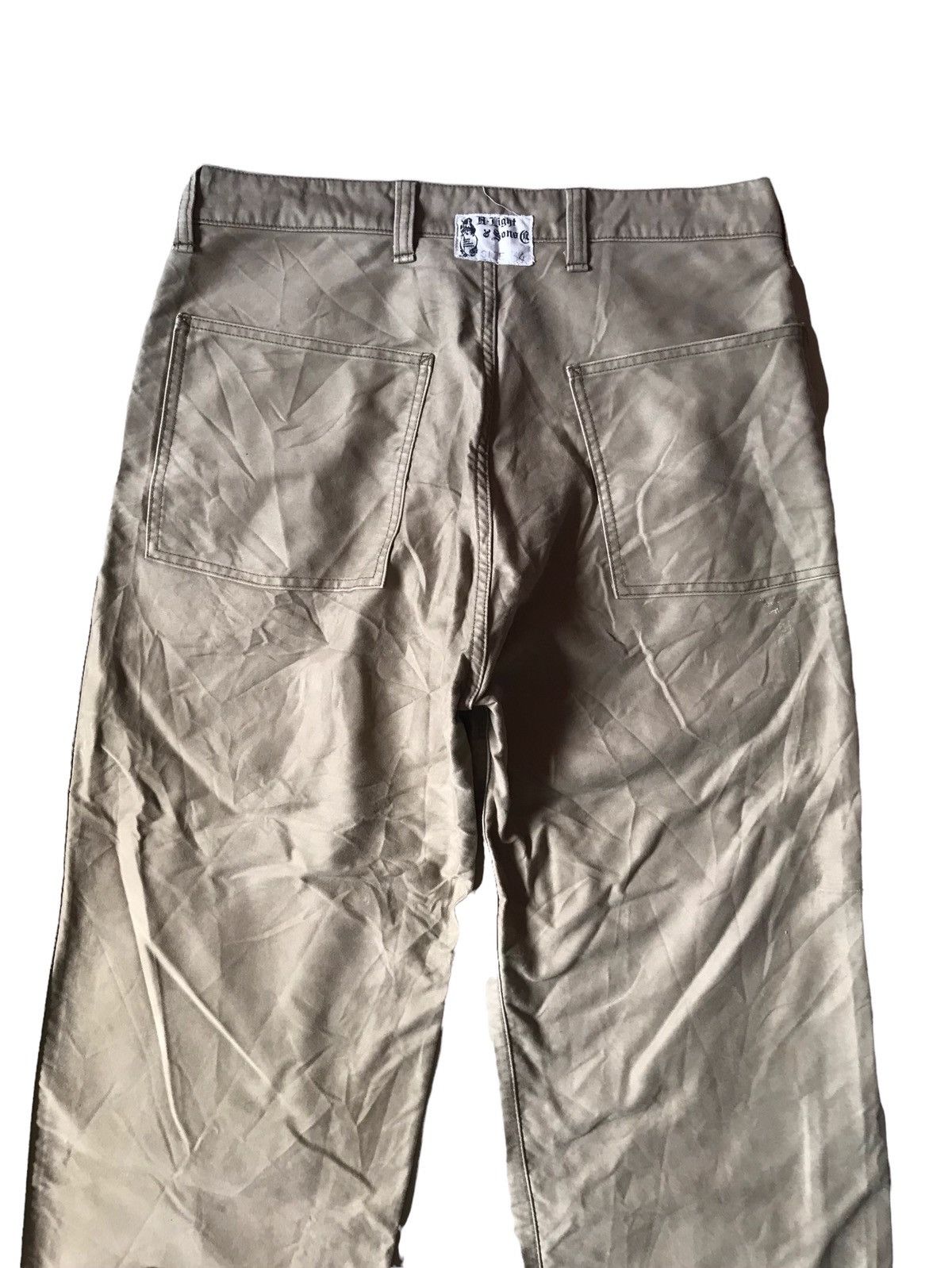 Vintage 💥Japanese designer H.Light & Sons Baggy Pant Size US 33 - 5 Thumbnail