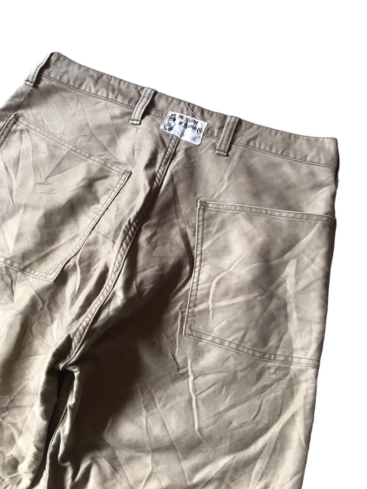 Vintage 💥Japanese designer H.Light & Sons Baggy Pant Size US 33 - 3 Thumbnail