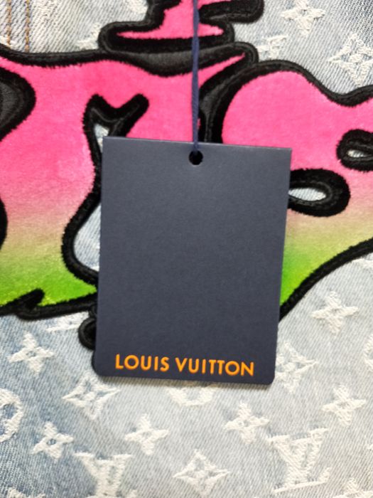 Louis Vuitton By Virgil Abloh Monogram Tuffetage Baggy Denim SS22