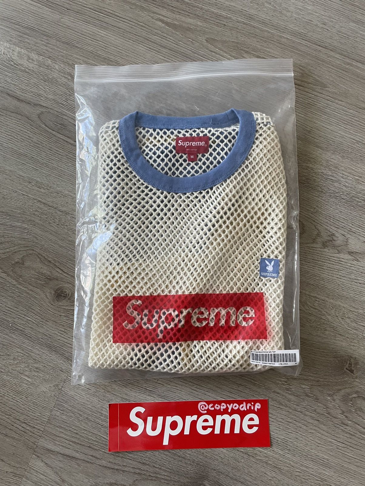 Supreme Supreme x playboy string tee - ss21 | Grailed