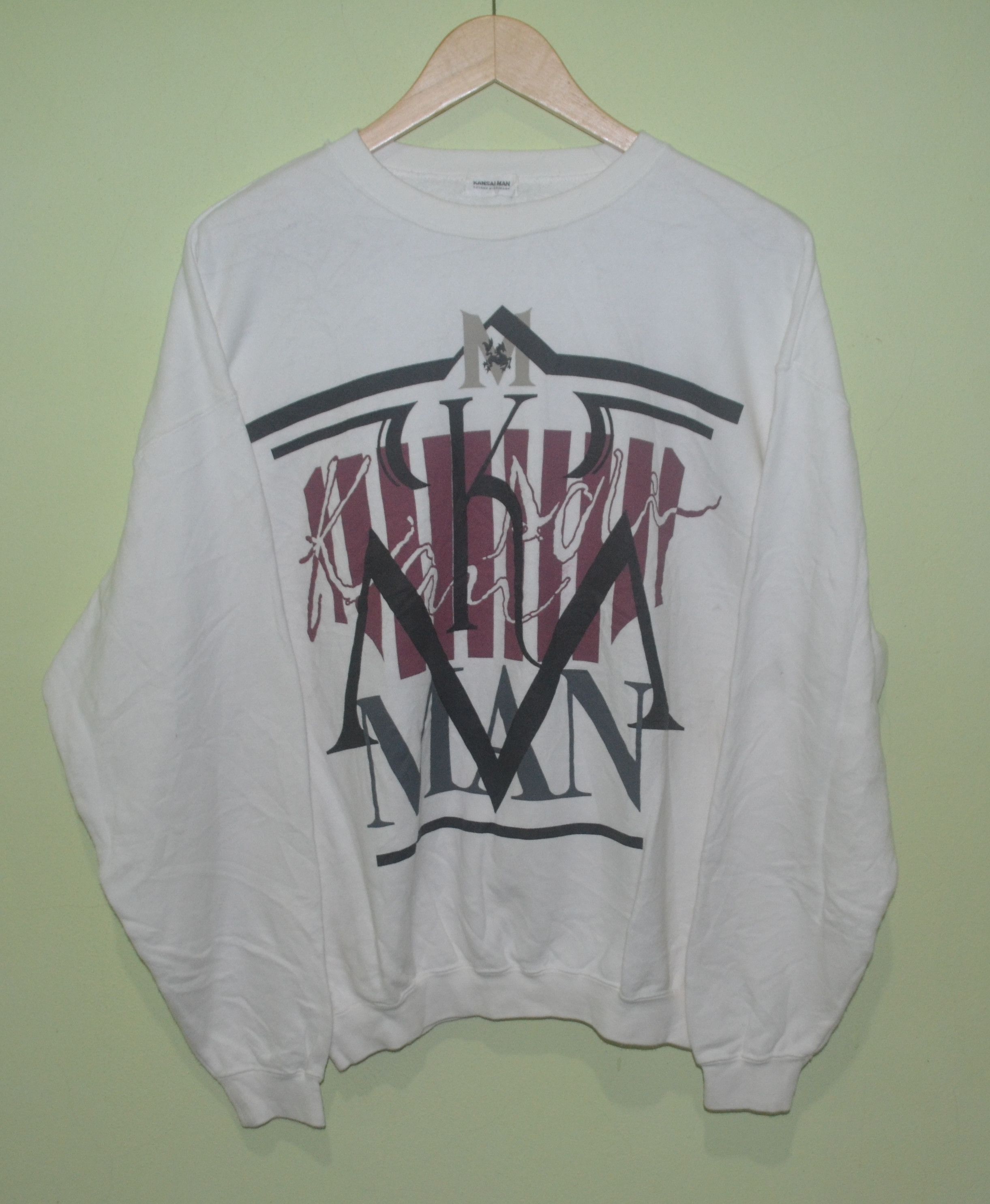 Japanese Brand × Kansai Yamamoto KANSAI MAN BY KANSAI YAMAMOTO Sweatshirt Size US L / EU 52-54 / 3 - 1 Thumbnail