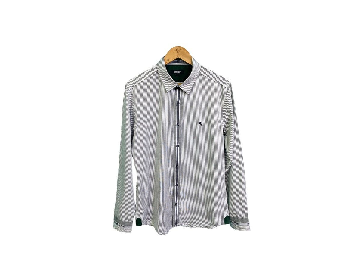 Burberry BURBERRY BLACK LABEL STRIPE SHIRT Size US M / EU 48-50 / 2 - 1 Thumbnail
