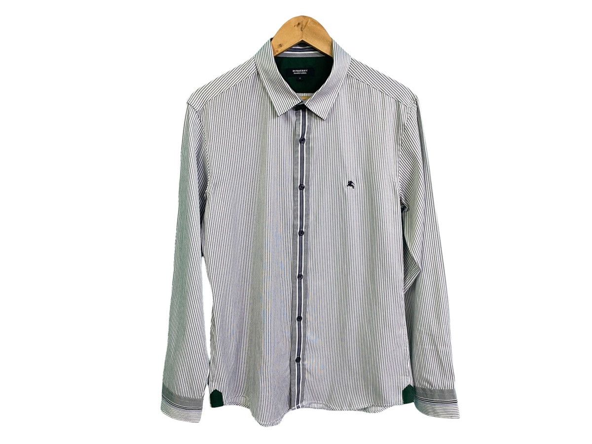 Burberry BURBERRY BLACK LABEL STRIPE SHIRT Size US M / EU 48-50 / 2 - 2 Thumbnail