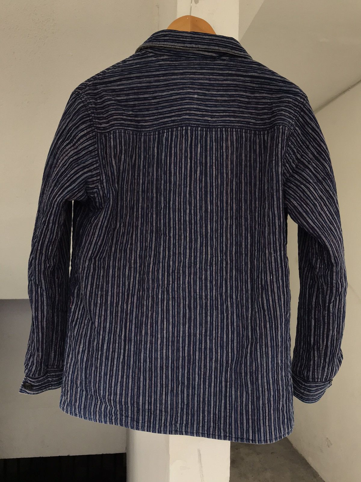 20471120 × Blue Blue Japan × Indigo PURE INDIGO BLUE BLUE JAPAN RIVERSIBLE JACKET Size US M / EU 48-50 / 2 - 11 Thumbnail
