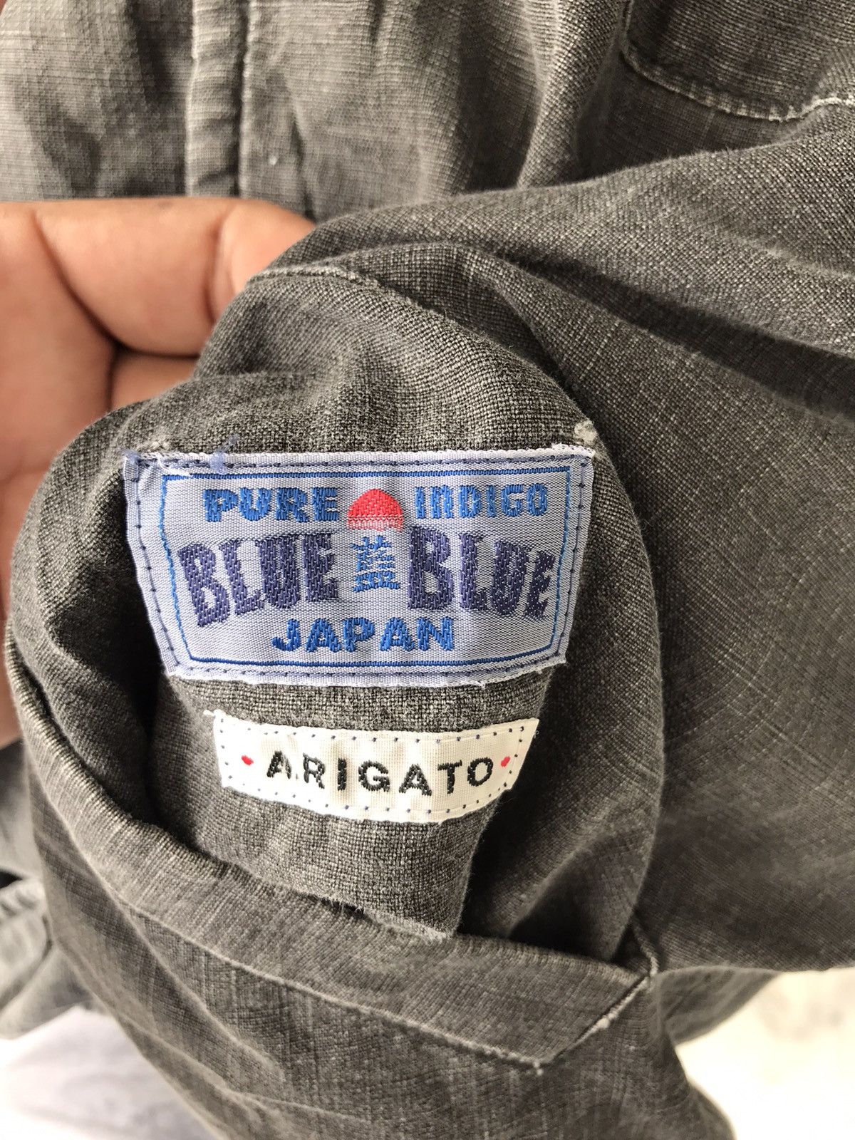 20471120 × Blue Blue Japan × Indigo PURE INDIGO BLUE BLUE JAPAN RIVERSIBLE JACKET Size US M / EU 48-50 / 2 - 23 Thumbnail