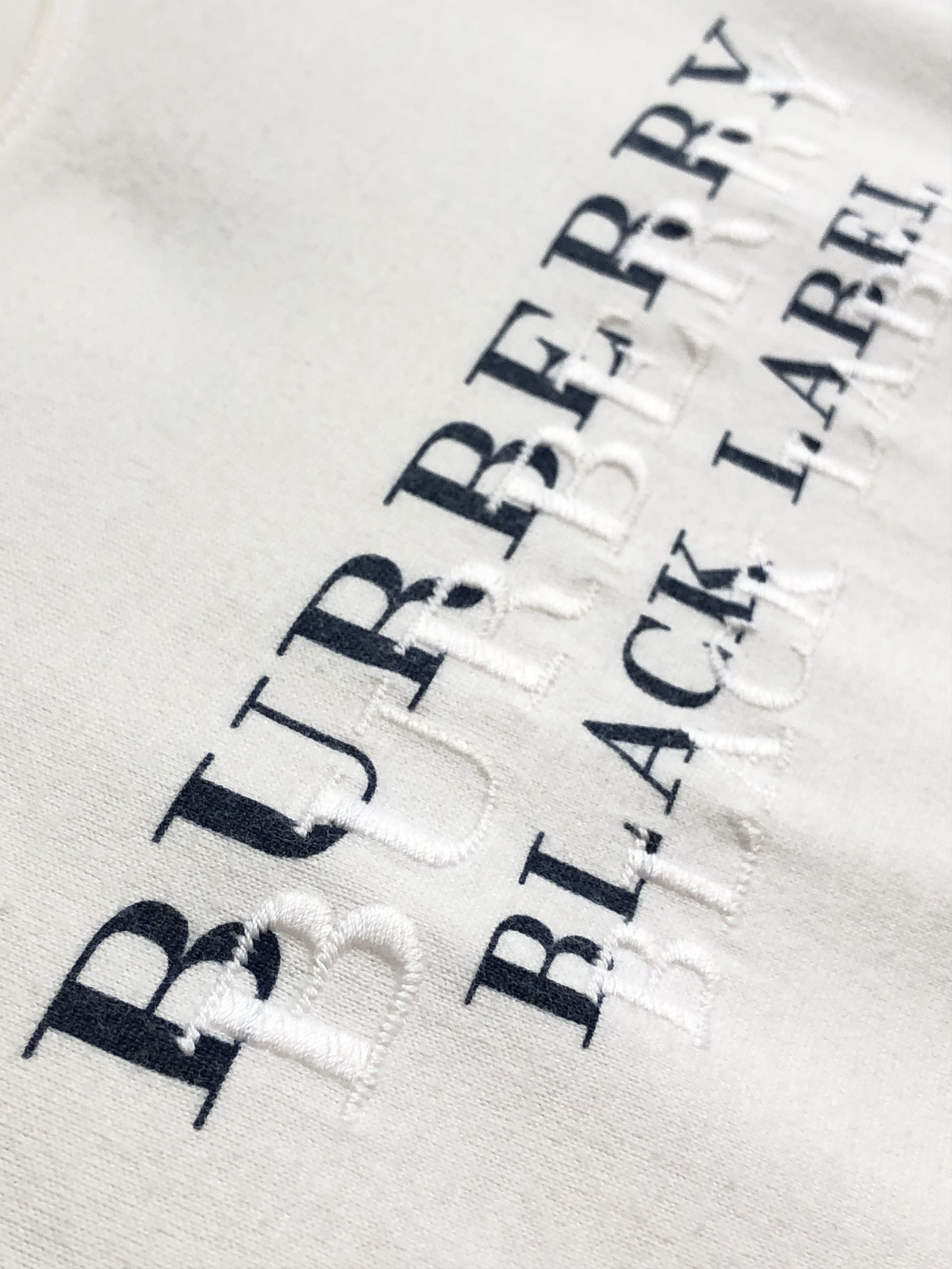 Burberry BURBERRY BLACK LABEL EMBROIDERIES SPELL OUT MADE IN JAPAN Size US S / EU 44-46 / 1 - 4 Thumbnail